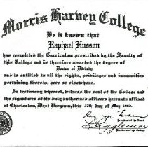 Husson, Doctorate in Divinity