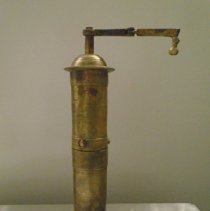 Metal cylidrical coffee grinder