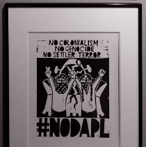 Leila Abdelrazaq, #NoDAPL, 2016