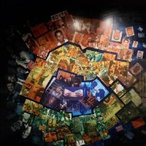 Collage of images taken from news stories about Arabs and Arab countries