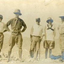 Philip K. Hitti (center)