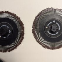 Arabic and English "Daisy Wheels"