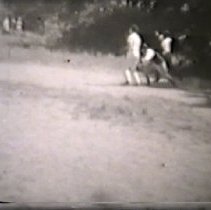 Still from backyard baseball game c 1935