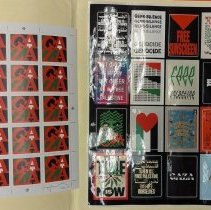 Gaza and poster stickers