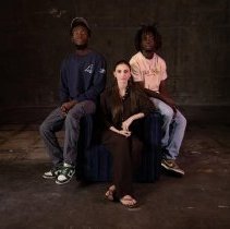 Isobelle Yousef with her business team Upperclass OG