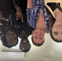 Isobelle Yousef and her business partners from Upperclass OG