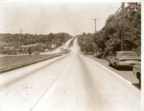 West Chester Pike Looking West toward Lawrence Road (1970s)