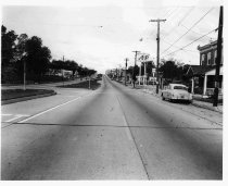 West Chester Pike- Looking West at Gilmore Road, Llanerch (1962)