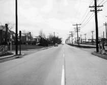 West Chester Pike- Looking West at E. Westwood Park Drive (1) (1960s)