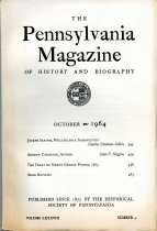 PA Magazine of History October 1964