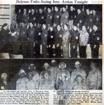 Ciivil Defense Group Photos of Unit Members (1952)