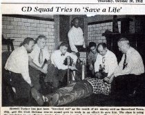 Civil Defense Sqaud Tries to Save a Life 1952