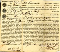 Thomas Lawrence Tax Collector 1831