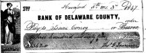 Bank Check 1847