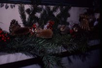 Grange Mantel Christmas 1978