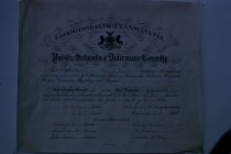 Mary D. Bonsall Diploma - "Redmont #4"