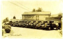 Suburban Dairies Delivery Trucks at Manoa Plant (c1930)
