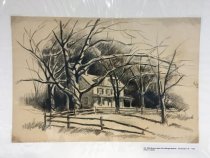 Ellis Road in back of St. Georges Church (1929)