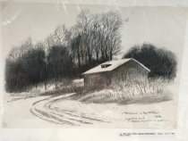 On West Side near Penfield Station (1930)