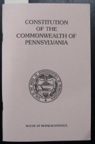 Constitution of the Commonwealth of Pennsylvania, 1991.