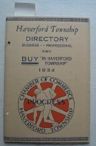 Haverford Township directory, 1934.