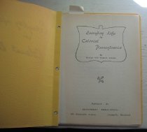 Everyday life in colonial Pennsylvania.