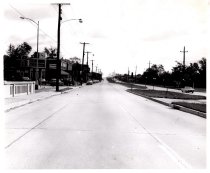 West Chester Pike- Looking East at Gilmore Road- Llanerch (1962)