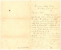 Charles Sheaff- Letter to Father Philip Sheaff (1862-07-06)