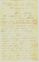 George W. Sheaff- Letter to Father Philip Sheaff (1862-12-04)