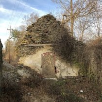 HRS 045-HA-008 Nitre Hall Powder Magazine Ruins- Interior North (2019)