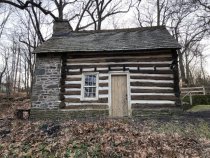 HRS 045-HA-009 Lawrence Cabin- Front (East) Side (2019)