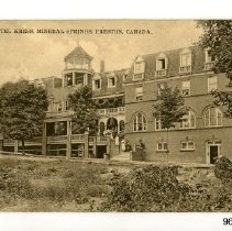 Hotel Kress, Mineral Springs, Preston, Canada