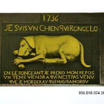 Je suis un chien qui rongelo