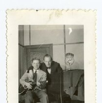 [At CKCR Radio Station]