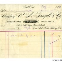 R. McDougall & Co., Manufacturers of Iron and Brass Pumps