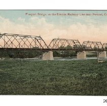 Freeport Bridge, on the Electric Railway Line near Preston, Canada