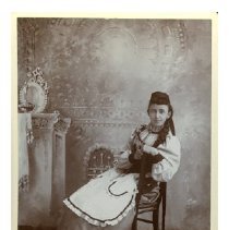 [Emila Mogk in ethnic costume]