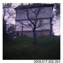 Seibert House backyard