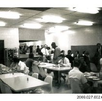 [Budd Canada factory cafeteria]