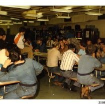 [Budd Canada factory cafeteria]