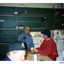 [Budd Canada factory, men's locker/break room]