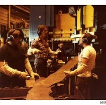 [Budd Canada employees working in Press Shop]