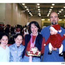 [Family at Budd Christmas event]