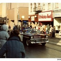 [Budd Bunny in parade]