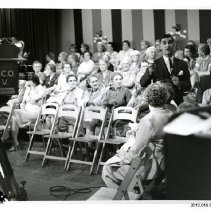 [Reg Sellner with studio audience]