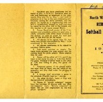 North Waterloo Rural Softball League game schedule