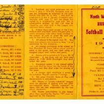 North Waterloo Rural Softball League game schedule