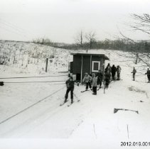 [Chicopee Ski Club tow rope]