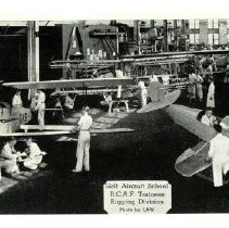 Galt Aircraft School R.C.A.F.Trainees Rigging Division