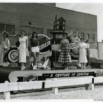 [Dominion Rubber parade float]